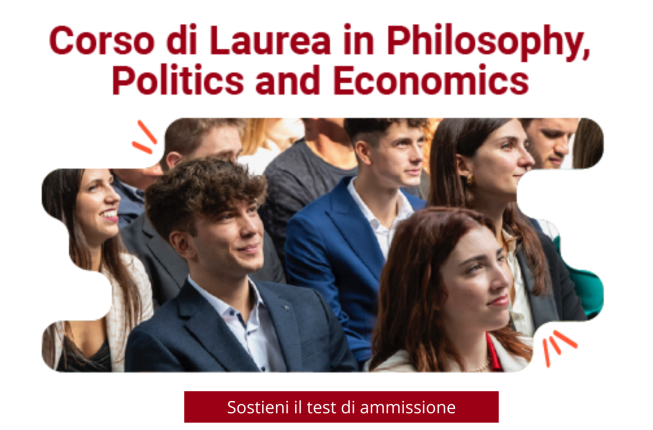 Collegamento a Corso di Laurea in Philosophy, Politics and Economics